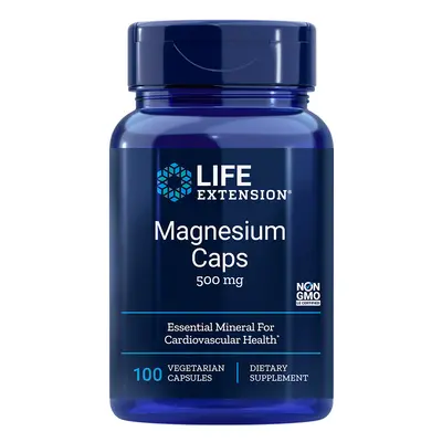 MAGNESIUM CAPS 500mg 100 Vegetarian Capsules