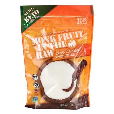 MONK FRUIT SWEETENER (Zero Calorie) (16oz) 454g