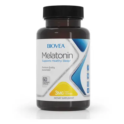 MELATONIN 3mg 60 Vegetarian Capsules