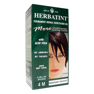 HERBATINT PERMANENT HERBAL HAIRCOLOUR GEL (4M - Mahogany Chestnut) 1 or 2 Applications