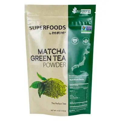 MATCHA GREEN TEA POWDER (Raw"" Vegan"" Superfood) (6oz) 170g