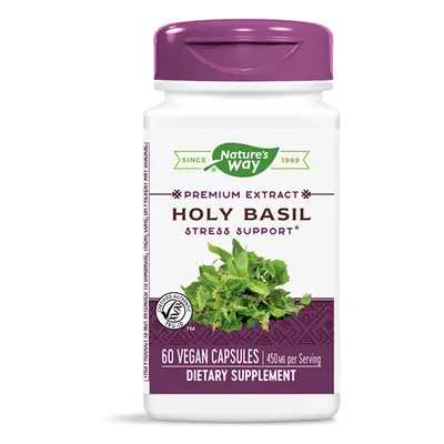 HOLY BASIL 450mg 60 Vegetarian Capsules