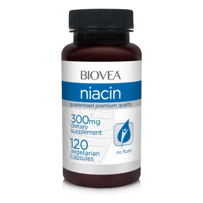 NIACIN 300mg 120 Vegetarian Capsules