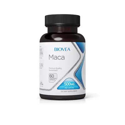 MACA 500mg 60 Vegetarian Capsules