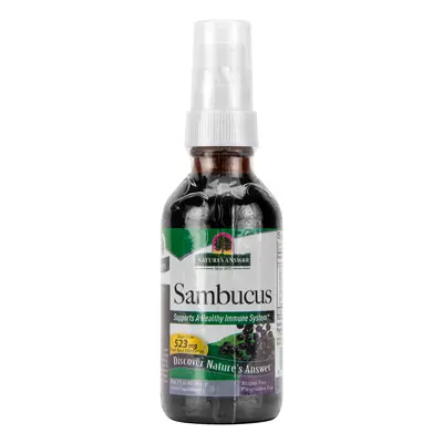 SAMBUCUS BLACK ELDERBERRY EXTRACT SPRAY (Alcohol Free) (2 fl oz) 60mg