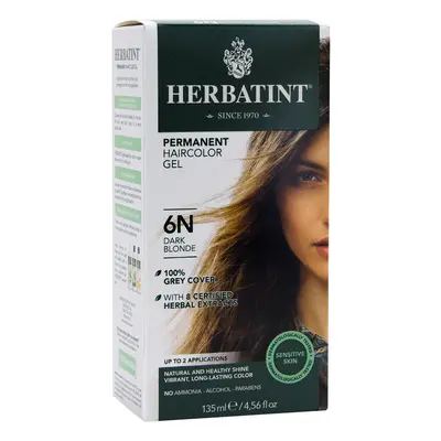 HERBATINT PERMANENT HERBAL HAIRCOLOUR GEL (6N - Dark Blonde) 1 or 2 Applications