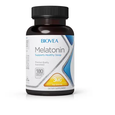 MELATONIN 3mg 180 Vegetarian Capsules