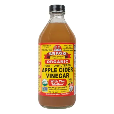 APPLE CIDER VINEGAR (Raw - Organic) (16oz) 473ml