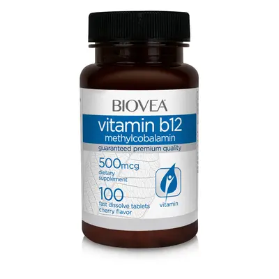 VITAMIN B12 (Methylcobalamin) 500mcg 100 Tablets (Fast Dissolve)