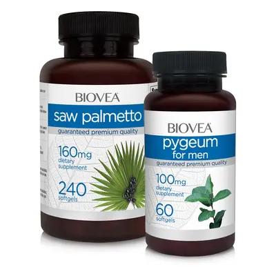 SAW PALMETTO & PYGEUM MENS PROSTATE HEALTH VALUE PACK