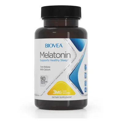 MELATONIN 3mg 90 Vegetarian Tablets (Time Release)