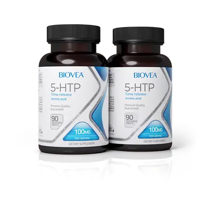 5-HTP (Time Release) 100mg 180 Tablets VALUE PACK