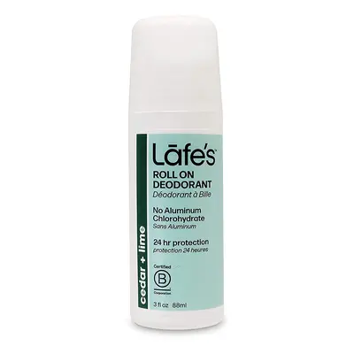 LAFE'S ROLL-ON DEODORANT (Cedar & Lime) (3 fl oz) 88ml