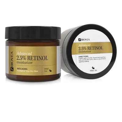 ADVANCED 2.5% RETINOL MOISTURIZER (Organic) (2oz) 60ml