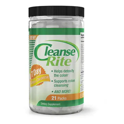 CLEANSE-RITE 7 Day Colon Cleanse System 21 Packs