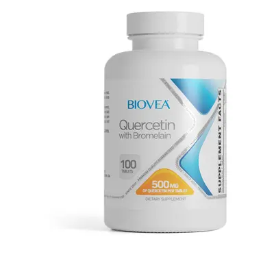 QUERCETIN with Bromelain 500mg 100 Tablets