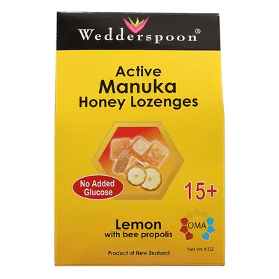 ORGANIC MANUKA LOZENGES (Lemon) (4oz) 120g