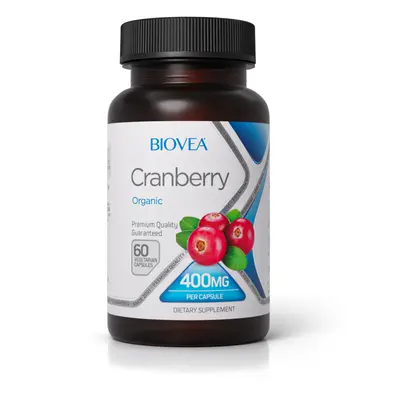 CRANBERRY (Organic) 400mg 60 Vegetarian Capsules