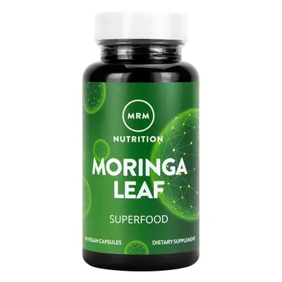 MORINGA 600mg (Raw"" Superfood) 60 Vegan Capsules