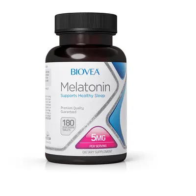 MELATONIN 5mg 180 Vegetarian Tablets