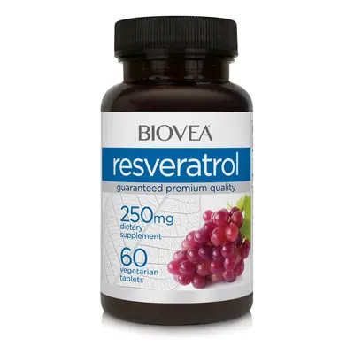 RESVERATROL 250mg 60 Vegetarian Tablets