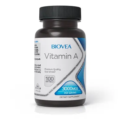 VITAMIN A 3""000 mcg 100 Softgels