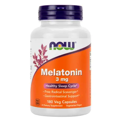 MELATONIN 3mg 180 Vegetarian Capsules