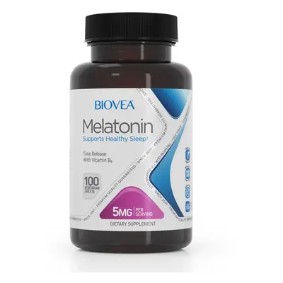 MELATONIN 5mg 100 Vegetarian Tablets (Time Release)