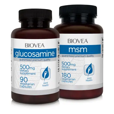 GLUCOSAMINE 500mg & MSM 500mg VALUE PACK