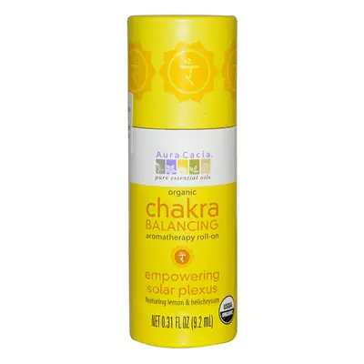 CHAKRA BALANCING AROMATHERAPY ROLL-ON (Organic - Empowering Solar Plexus)