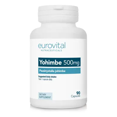 YOHIMBE 500mg 90 Capsules