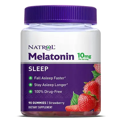 MELATONIN GUMMIES 10mg (Strawberry) 90 Count