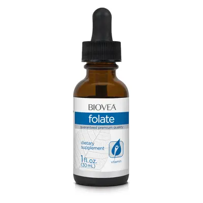 FOLATE LIQUID DROPS (Alcohol Free) (1 fl oz) 30ml