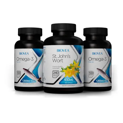 ST. JOHNS WORT & OMEGA-3 VALUE PACK