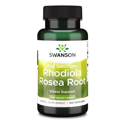 RHODIOLA ROSEA ROOT Full Spectrum 400mg 100 Capsules