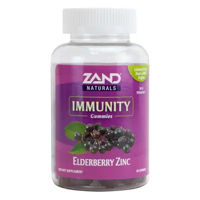 ELDERBERRY ZINC GUMMIES with VITAMIN C 60 Gummies