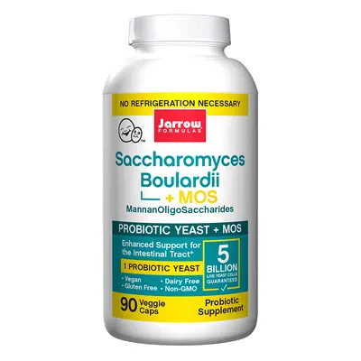 SACCHAROMYCES BOULARDII + MOS PROBIOTIC 5 BILLION 90 Vegetarian Capsules