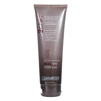 2CHIC BRAZILIAN KERATIN & ARGAN OIL ULTRA-SLEEK CONDITIONER (8.5oz) 250ml