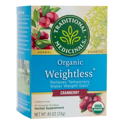 WEIGHTLESS CRANBERRY 16 Tea Bags