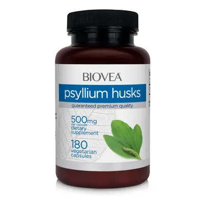 PSYLLIUM HUSKS 500mg 180 Capsules