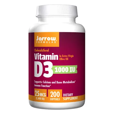 VITAMIN D3 1000 IU 25mcg 200 Softgels