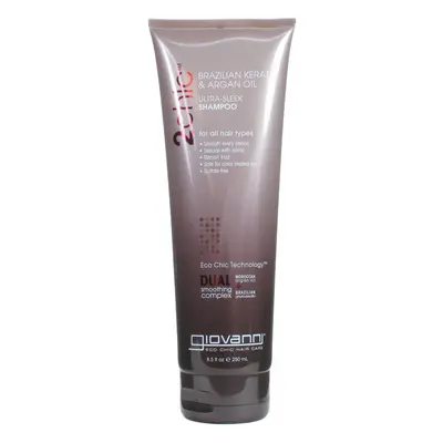 2CHIC BRAZILIAN KERATIN & ARGAN OIL ULTRA-SLEEK SHAMPOO (8.5oz) 250ml