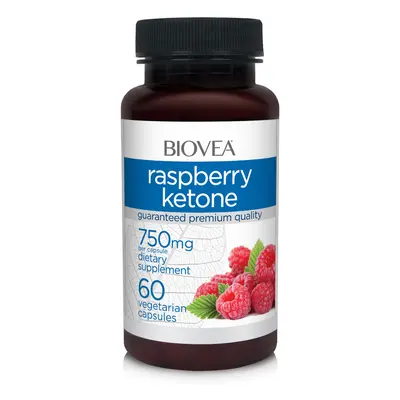 RASPBERRY KETONE 750mg 60 Vegetarian Capsules