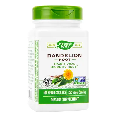 DANDELION ROOT 525mg 100 Vegan Capsules