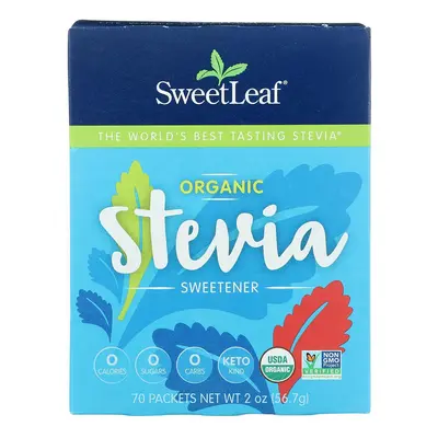 STEVIA PACKETS (Organic) 70 Packets