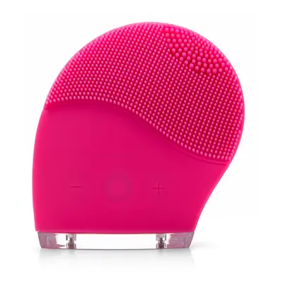 SILICONE FACIAL CLEANSING and MASSAGING BRUSH (Pink) (USB) + FREE UNIVERSAL ADAPTOR