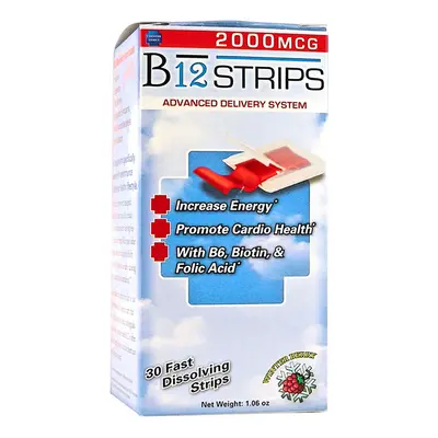 VITAMIN B12 COMPLEX 2000mcg 30 Fast Dissolving Strips