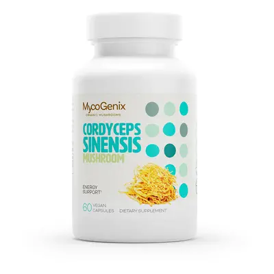 CORDYCEPS MUSHROOM 1000mg 60 Vegan Capsules