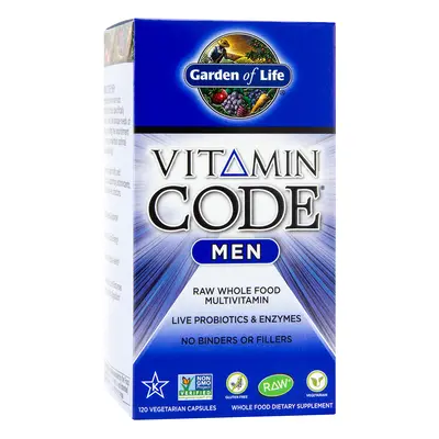 VITAMIN CODE RAW MULTIVITAMIN for Men 120 Vegetarian Capsules