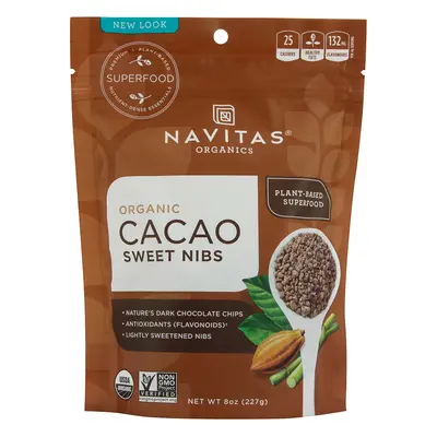 CACAO NIBS (Organic"" Plant-Based"" Superfood) (16oz) 454g